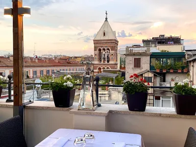 Ambrosia Rooftop Restaurant & Bar - Italiana in Rome