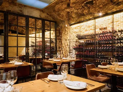 Arcano Restaurant cave - Mediterránea in Barcelona
